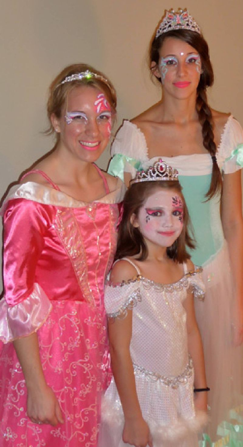 Three lovely princesses