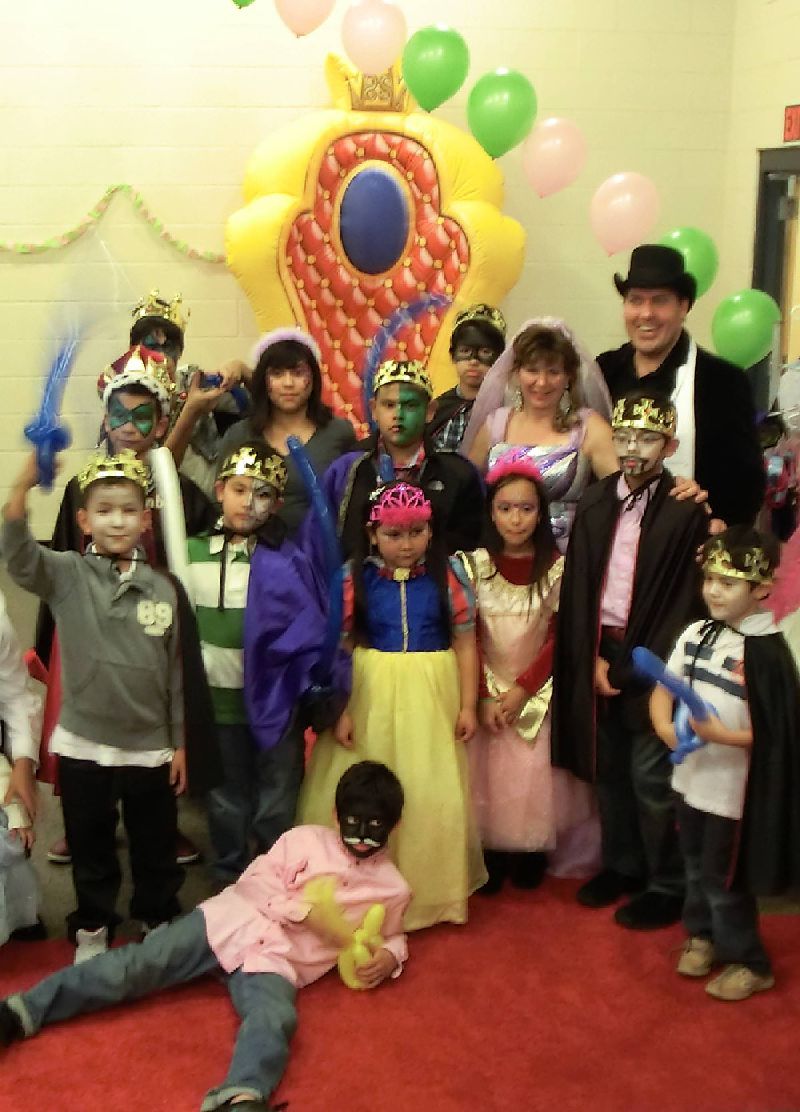 A prince and princess party in Raleigh