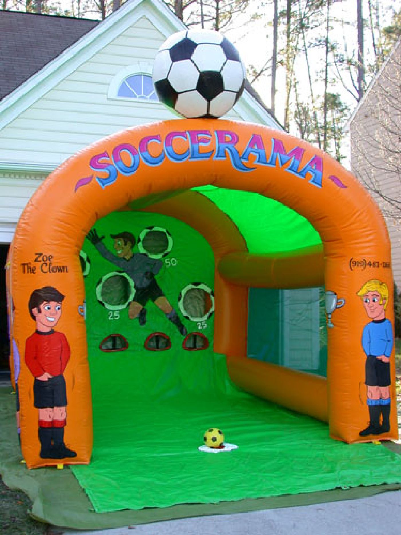 Soccerama soccer rental game ready for the first strike in Cary, NC